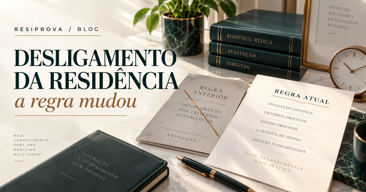 Comparação editorial entre regra anterior e regra atual de desligamento da residência